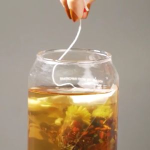 Trà Gạo Lứt Hoa Cúc WISE FOOD 600gr- 20 gói Thanh Nhiệt Mát Gan Lành Tính Điều Hòa Giấc Ngủ