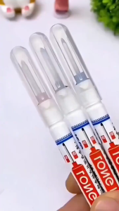 Spidol Tukang Alat Penanda Pulpen Kepala Panjang Long Ni  Tip Maker Tulisan Serbaguna Tukang Bangunan Lubang Dalam Spidol Berminyak Tahan Air Cepat