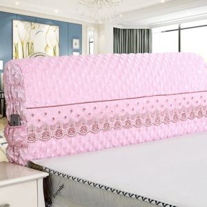 Dust-proof Cotton-padded Headboard Cover for Wooden & Leather Beds
