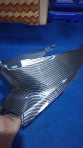 COVER TANGKI BAWAH JOK HONDA SUPRA X125 KARBON