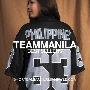 TEAM MANILA PHL63 SHIRT JERSEY BLACK