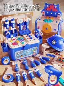 HUANGEN | Hộp Dụng Cụ Xây Dựng Giáo Dục Cho Trẻ 3 đến 6 Tuổi