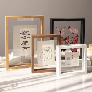 DIHUANTUO | Double-Sided Transparent Picture Frame Photo Display