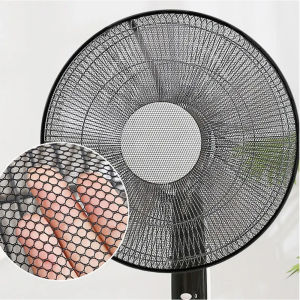 2Pack 40-50CM Eletric Fan Dust Cover Electric Fan Protective Net Anti Pinch Hand Safety Dustproof Stand Fan Cover Fan Guard Storage Bag