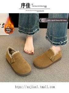 XUJIA | Warm Retro Birkenstocks Winter Shoes