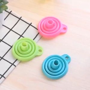 Carat Corong Silikon Lipat Takaran Alat Bantu Tuang Air Minyak Silicone Lipat Foldable