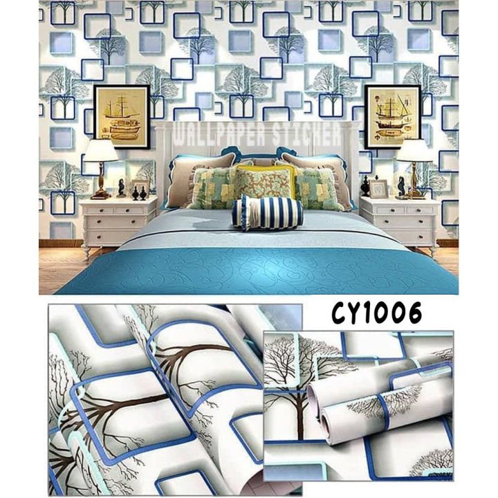 Walstiker/Wallpaper Tembok/ Dinding Rumah Murah Dan Berkualitas...bayar ...