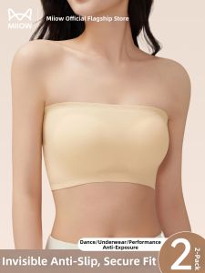 MiiOW | Slip-resistant Gathered Breathable Womens Strapless Bra