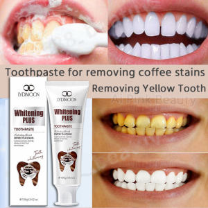 Gigi Putih Teeth whitening Ubat Gigi ukiwi Probiotic Toothpaste pemutih gigi Whitening Toothpaste 100g Removal for Coffee & Tea Stain Removal &  Stain whitening teeth Remove Yellow Tartar Eliminate Bad Breath Helicobacter flavus cavities益生菌牙膏美白牙齿