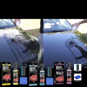 Rayhong ของแท้ Wax เคลือบสีรถ แว๊กซ์ขี้ผึ้ง พร้อมคุณสมบัติกันน้ำ มีทุกสีรถ แถมผ้าไมโครไฟเบอร์+ฟองน้ำ