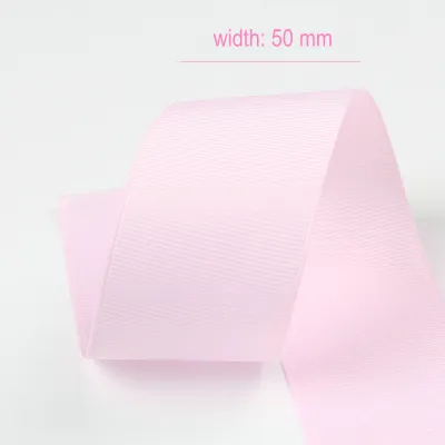 5 Meters 75mm Grosgrain Ribbon Solid Fabric for Gift Wrapping Wedding Hair Bow Decoration Sewing Supplies DIY Crafts Accessories