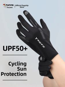 TUCANO | Mens Summer Outdoor Sunscreen UV Protection Touchscreen Breathable Gloves