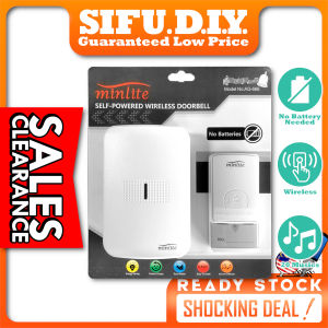 SELF-POWER Wireless Doorbell No Battery Door Bell Digital Ring EASY INSTALLATION A303/AG-666
