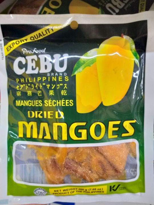 Cebu Dried Mangoes 200g Lazada Ph