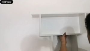 Moduspace Mall Wall shelf Wall no perforated shelf wall-mounted wall cabinet wall hanging wall bedroom partition book shelf storage simple decoration