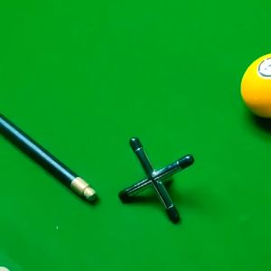 Tay Đỡ Bida - Đầu Lết Đồng Bida - Giá Đỡ Đầu Gậy Đánh Bida Lỗ POOL