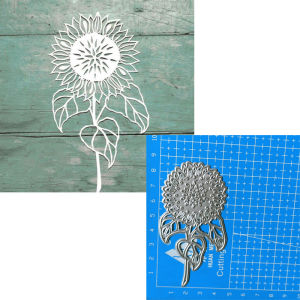 Flowers Metal Cutting Dies Stencil DIY Scrapbooking Album Paper Card Template Mold Embossing Craft Decoration