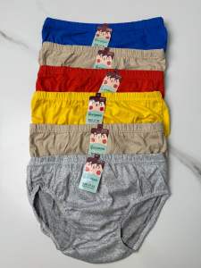 COD brief for kids 6pcs assorted color