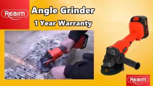 REAIM Cordless Angle Grinder: A Comprehensive Guide