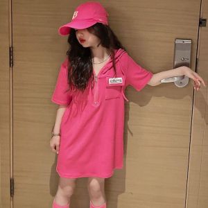 (3-12 tahun) KH2-20 Dress anak perempuan hoddie