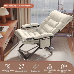 MEIDIHUAFU | Ghế Nằm Gập được để Ngủ Trưa