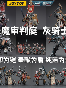 Joytoy Dark Source Warhammer 40K Gray Knight Terminator Grand Mentor Crooburg Lord Caldo Intercepts Raiders