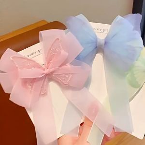 ALENADAY - Jepit Rambut Pita Kupu - Kupu Lucu Fashion Korea Anak Perempuan & Wanita Dewasa JPT14