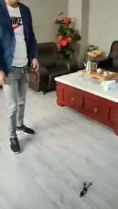 Fun Mini RC Hand Sensor Induction Aircraft Helicopter Kids Flying Toy With Light