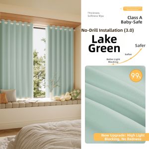 SHULIAN | Sun Blockout Light-proof Easy-install Curtains