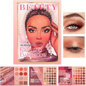 Bộ Phấn Mắt 82 Màu Lì Nhũ Glitter Chống Nước Dễ Tán Nhiều Sắc Tố Dùng Cho Trang Điểm Mắt Trong Các Bữa Tiệc Cosplay Lễ Hội