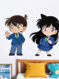 Dép Q Phiên Bản Conan Trang Trí Tường Tự Dính Phòng Ngủ Phòng Khách Dép PVC Chống Thấm Nước Chống Thấm Nước Trang Trí Phòng Trống