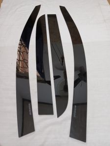 Talang air mobil Mitsubishi MIRAGE model flat Tahun 2012-2016