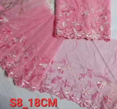 (1 MÉT)REN LƯỚI THÊU PHỤ KIỆN MAY VÁ BẢN RỘNG 16-20 CM.