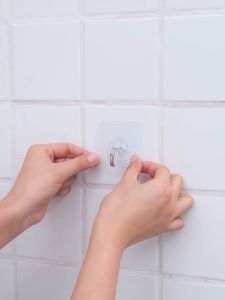 Hanger Gantungan Baju Kamar Mandi Perekat Suction Tempel Extra Strong