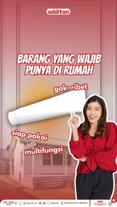 Additon Wallpass Dempul Instan Penambal Dinding Ukuran 250gr Retak Dinding Bekas Paku Cat Melupas