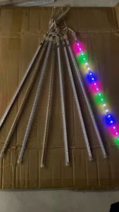 [8 KIỂU HIỆU ỨNG] BỘ ĐÈN LED SAO BĂNG ĐỦ MÀU CHẠY ĐUỔI 8 ỐNG 50 CM SIÊU ĐẸP