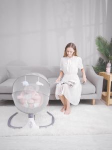 Kursi Goyang Listrik & Tempat Tidur Listrik Cerdas untuk Bayi