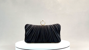 Ví Clutch Dự Tiệc Xếp Ly Dây Trai Sang Trọng LILA CVO26