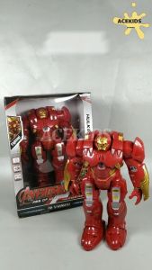 Mainan Anak Laki Laki Robot Elektrik Ironman Avengers Edukasi Superman Superhero Edukasi