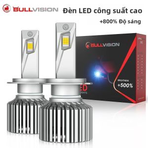 Bóng Đèn Pha Ô Tô LED 300W 30000LM H7 H4 H11 6500K Trắng Chip CSP Không Quạt Dải Đồng Dùng Được Cho H1 H8 H9 9005 HB3 9006 HB4 Lắp Đặt Đa Năng