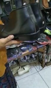 SEPATU PDH TALI TNIPOLRISECURITY SATPAM PRIA / PANTOPEL BOOT KERJA KANTOR DINAS LAKI-LAKI