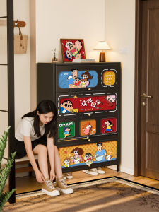 CTYLIGHTZ | Wall-mounted Large Capacity Steel Shoe Storage Cabinet