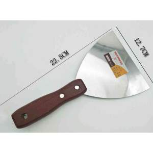 Dụng cụ sơn Tay cầm gỗ Tay cầm chống trượt Dụng cụ cạo làm sạch Dễ dàng sử dụng Vật liệu thạch cao 345inch