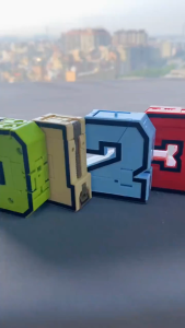 Number Transformer children deformation toy robot tank helicopter airplane mathematics game montessori early education