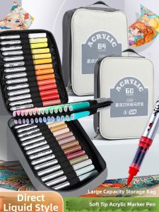 BAIZHI | Soft-Tip Refillable Artist Special Dual Use Coloring Marker Pen