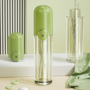 30 cái/Bộ bên hông bằng thép không gỉ lỗ mù Kim Khâu người cao tuổi tự threading kim hộ gia đình tự làm bộ công cụ may