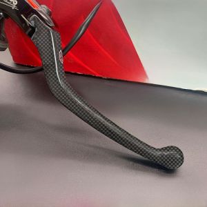 มือเบรกไฟเบอร์คาร์บอนเต็มรูปแบบสำหรับ Brembo RCS/CC ปรับแต่งด้วยมือเบรกมอเตอร์ไซค์แบบมีมอเตอร์สั่งจ่าย