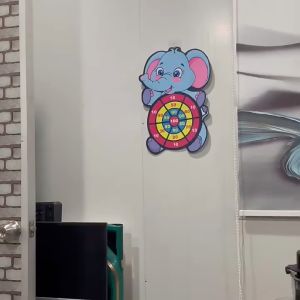 Childrens Dart Ball Game Toys Fabric Sticky Dart Board Toys Puzzle Game For Kids 儿童标靶投掷飞镖盘粘粘球益智玩具