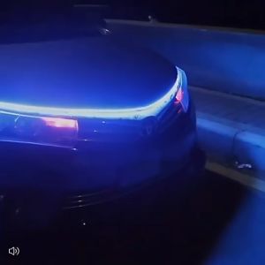 LAMPU DEKORASI LIS BODY MOBIL 12 VOLT LAMPU KAP MESIN MOBIL 1 METER