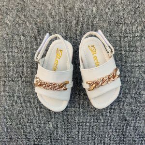 sandal anak azkia rantai mutiara emas
